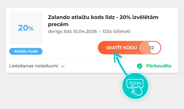 Atlaides koda piemērs Zalando
