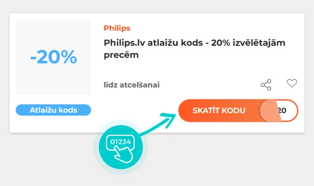 Atlaides koda piemērs Philips