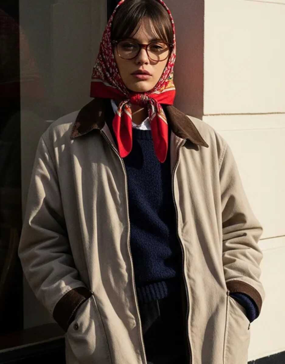 Sieviete ar sarkanu lakatu